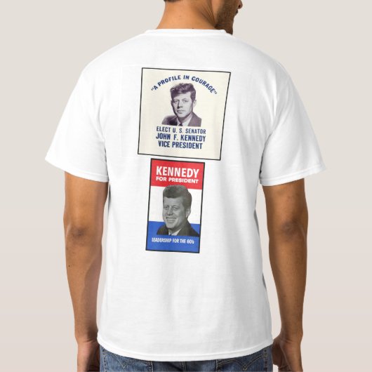 Verkies John F. Kennedy T-shirt (Achterkant)