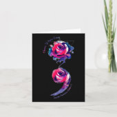 Verkies om het voortdurende bewustzijn van zelfmoo kaart (Voorkant)