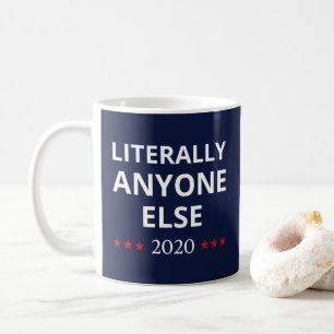 Verkiezing 2020, anti-trump - iedereen Else II Koffiemok