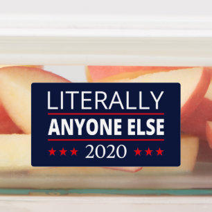 Verkiezing 2020, anti-trump - iedereen Else III Labels