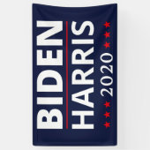 Verkiezing 2020 - Biden Harris II Spandoek (Verticaal)