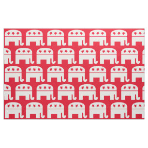 Verkiezing 2020 Republikeins Symbool Olifant Stof