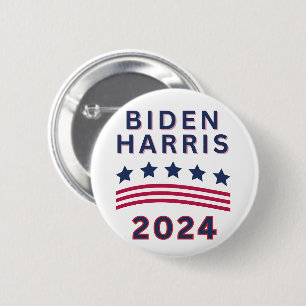 Verkiezing Biden Harris 2024 Ronde Button 5,7 Cm