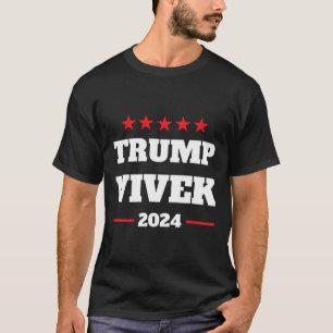 Verkiezing Bold Trots Pro Donald Trump Vivek 2024 T-shirt