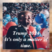 Verkiezing Donald Trump 2024 Raamsticker (Vel 2)