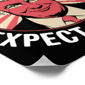 Verkiezing een clown Verwacht een circus impeach T Poster (Hoek)