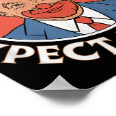 Verkiezing een clown Verwacht een circus impeach T Poster (Hoek)
