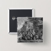 Verkiezing II: Instemming Vierkante Button 5,1 Cm (Voorkant /achterkant)