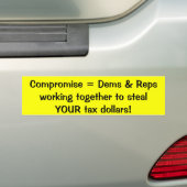 Verkiezing in 2012 bumpersticker (Op auto)