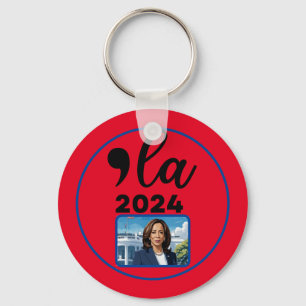 Verkiezing Kamala Harris 2024 Grappig Anti Trump Sleutelhanger