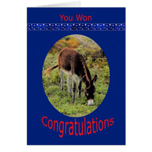 Verkiezing Win Gefeliciteerd met Donkey