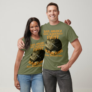 VERKIEZING ZL X1 KP STEM DEMOCRATISCHE PARTIJ KOST T-SHIRT