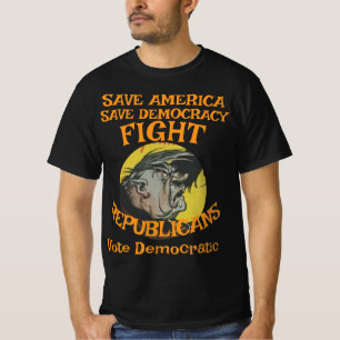 VERKIEZING ZL X1 KP STEM DEMOCRATISCHE PARTIJ KOST T-SHIRT
