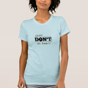 Verkiezingen 2016 Stemmen niet op maat van Sanders T-shirt