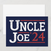 Verkiezingen 2024 - Oom Joe I Kaart (Voorkant / Achterkant)