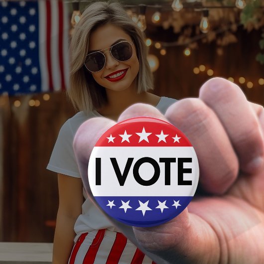 Verkiezingen 2024 VS President Button