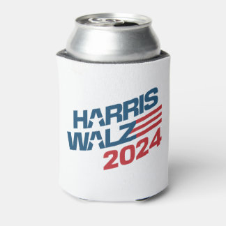 Verkiezingen Harris Walz 2024 Blikjeskoeler