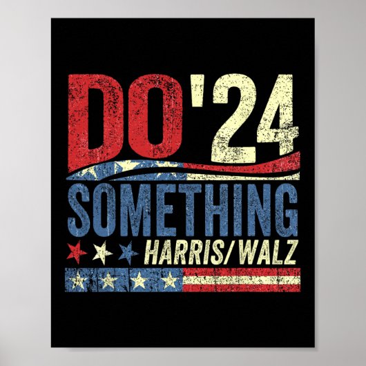 Verkiezingen Kamala Harris 2024 - Michelle Obama Poster (Voorkant)