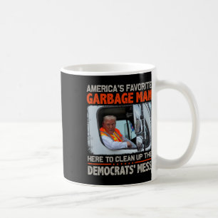 Verkiezingen Trump 2024 Trots op vuilnisstem Trump Koffiemok