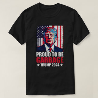 Verkiezingen Trump 2024 Trots op vuilnisstem Trump T-shirt