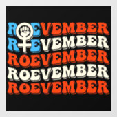 Verkiezingen van 24 november raamsticker (Vel)