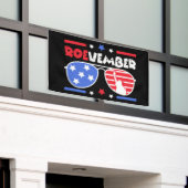 Verkiezingen van 24 november spandoek (Buitenkant Gebouw)