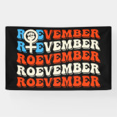 Verkiezingen van 24 november spandoek (Horizontaal)