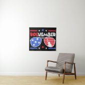 Verkiezingen van 24 november wandkleed (In Situ (horizontaal))