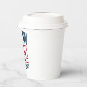  verkiezingen verbieden Amerikaanse vlag Hillbilly Papieren Bekers (Links)