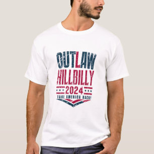  verkiezingen verbieden Amerikaanse vlag Hillbilly T-shirt