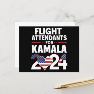Verkiezingen voor Kamala Harris 2024 Briefkaart