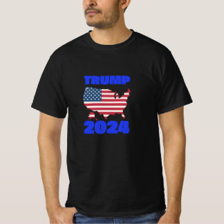 Verkiezingen VS 2024 Trump Republikeinse supporter T-shirt