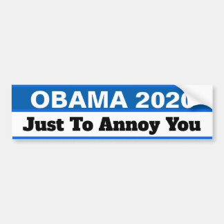 Verkiezings bumpersticker