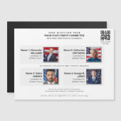 Verkiezings Politieke Campagne Team Foto Slate Kaa (Voorkant / Achterkant)