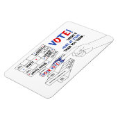 Verkiezingsbloktoren Meer op het spel Magneet (Linkerzijde)