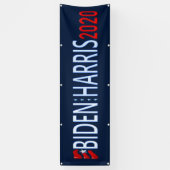 Verkiezingscampagne Biden Harris Democratic 2020 Spandoek (Verticaal)