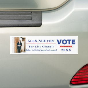 Verkiezingscampagne Bumpersticker