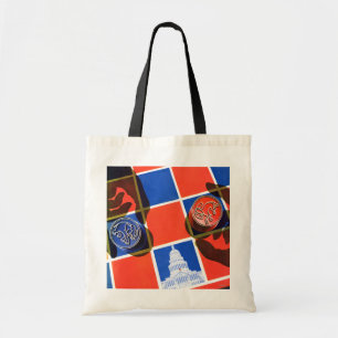 Verkiezingscheckbord Tote Bag