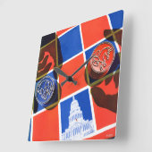 Verkiezingscheckbord Vierkante Klok (Hoek)