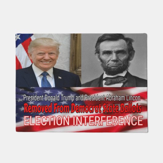 Verkiezingsinmenging Deurmat (Voorkant)