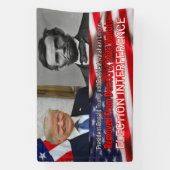 Verkiezingsinmenging Spandoek (Verticaal)