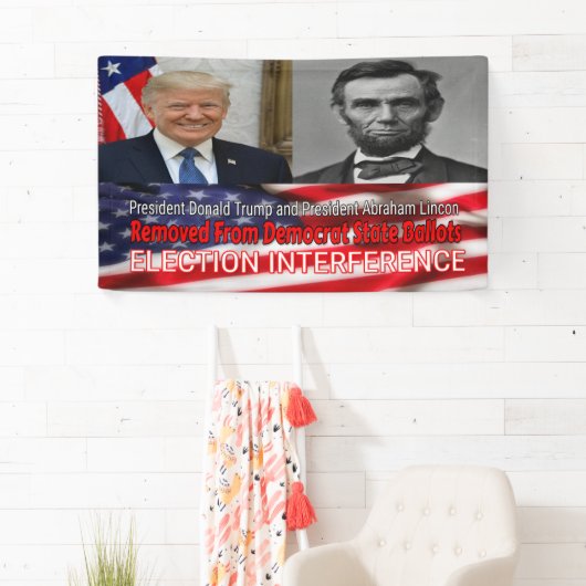 Verkiezingsinmenging Spandoek (Insitu)