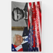 Verkiezingsinmenging Spandoek (Verticaal)