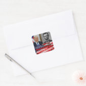 Verkiezingsinmenging Vierkante Sticker (Envelop)