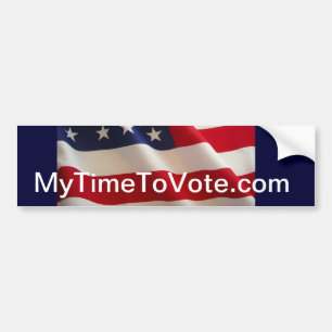 Verkiezingskiezers in 2012 bumpersticker