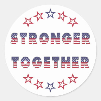 Verkiezingspartij VS Collectie! Ronde Sticker