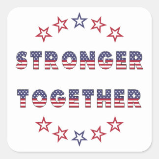 Verkiezingspartij VS Collectie! Vierkante Sticker