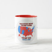 Verkiezingsresultaten Trump 2016 Map Mok (Midden)