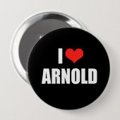 Verkiezingsrooster ARNOLD SCHWARZENEGGER Ronde Button 4,0 Cm (Voorkant /achterkant)