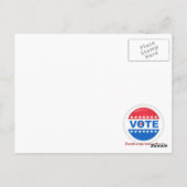 Verkiezingsstem Briefkaart (Achterkant)